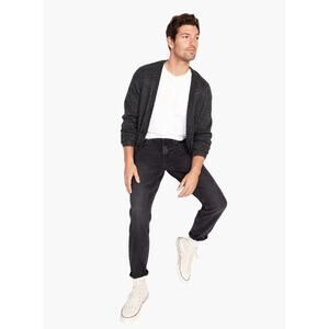 Old Navy Jeans Black Straight Taper Men's 30 x 32 Built In Tough New with Tags C